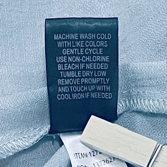 Torrid Harper Light Blue Gauze Button Front Tunic Tank Sz 0X XXL - Picture 10 of 12